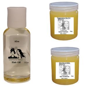 Diamond Bella Creators Hair Care Bundle #9, Made in USA for all hair types